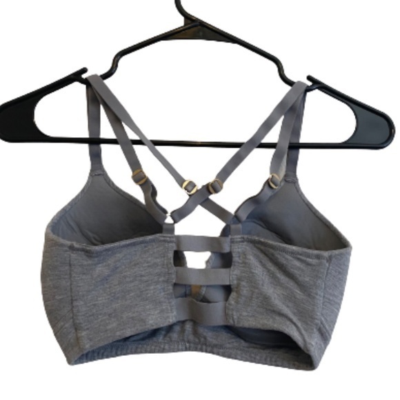 HONEYDEW * Gray Wireless Ahna Bra 32D - Picture 1 of 3